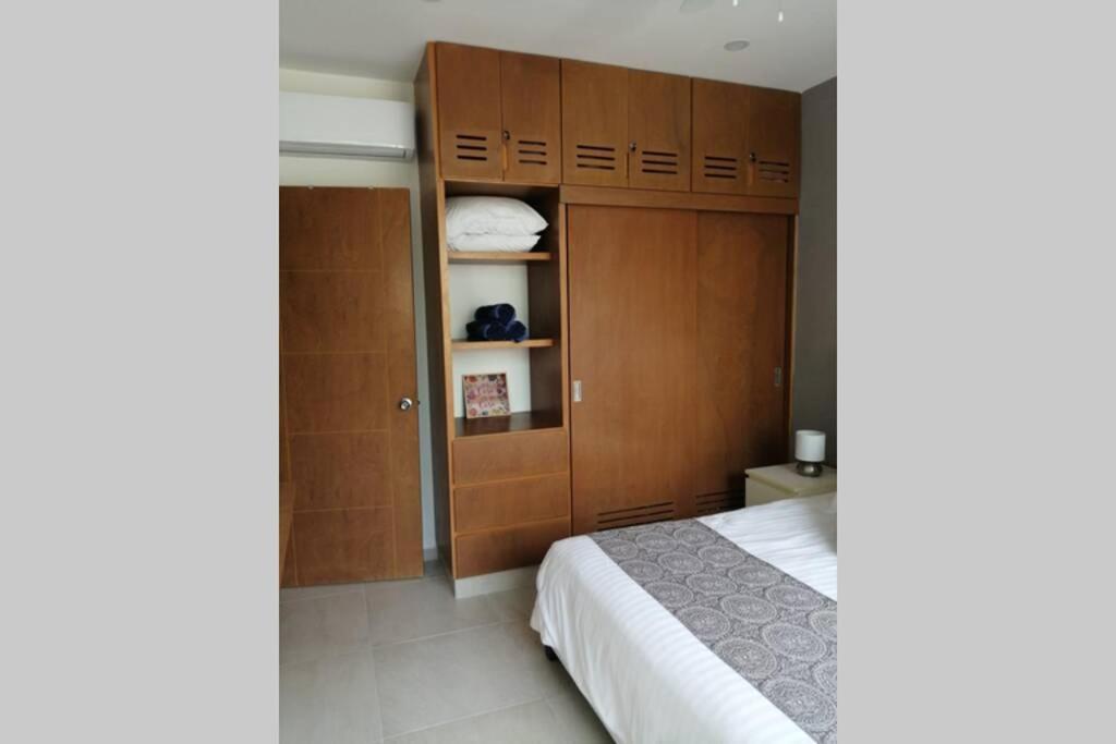 Modern 1 Bedroom Suite By Beach Great Location! Puerto Morelos Exterior foto